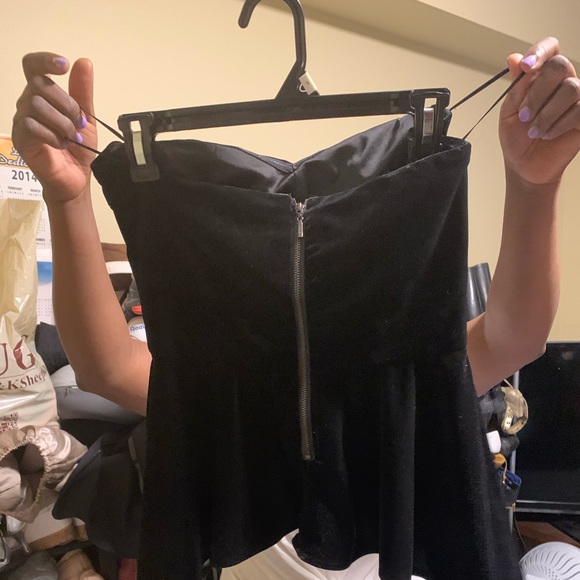 Black swade shirt handless - Picture 2 of 3